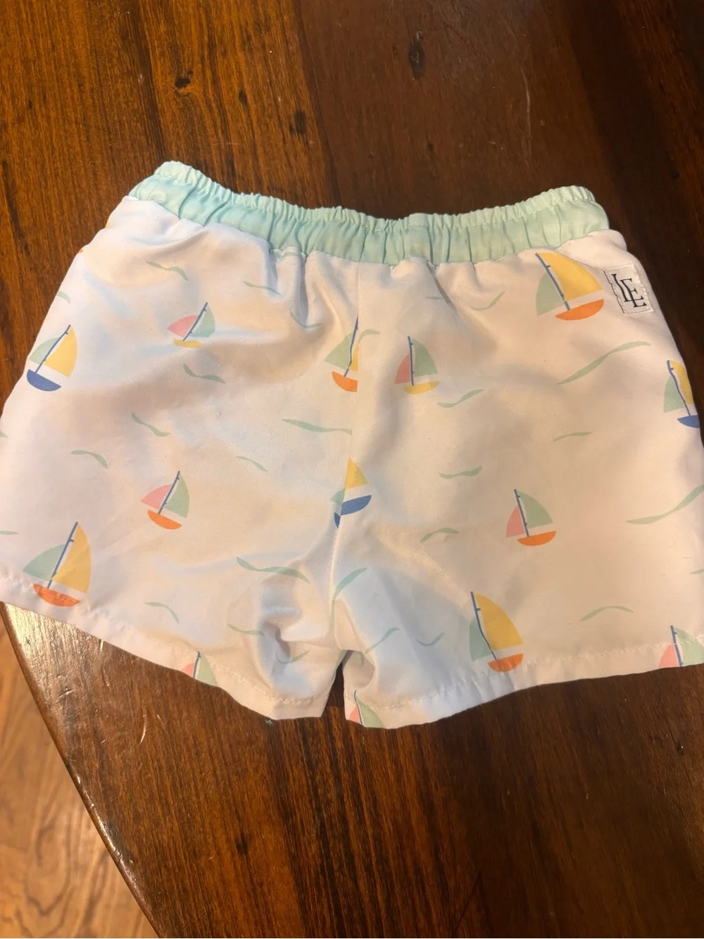Little English white swim
